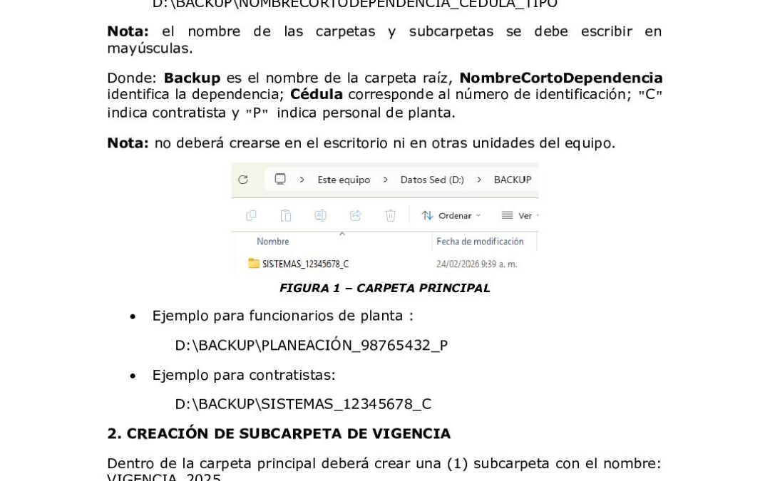 2-Organizacion y Entrega Copias Seguridad