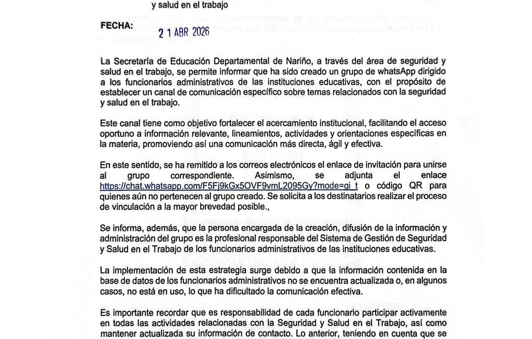 2. Circular 052 COMUNICACION