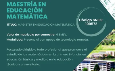 Maestría en Educación Matemática