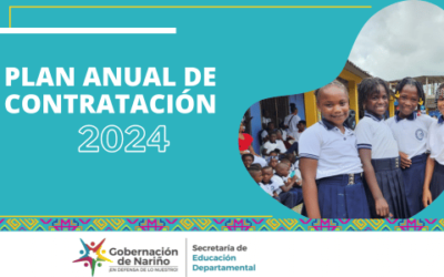 Plan Anual de Contratación del Servicio Educativo PACSE vigencia 2024