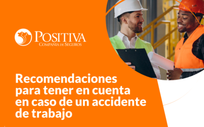 Recomendaciones en Caso de Accidente Laboral