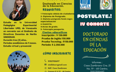 Doctorado en Ciencias de la Educación