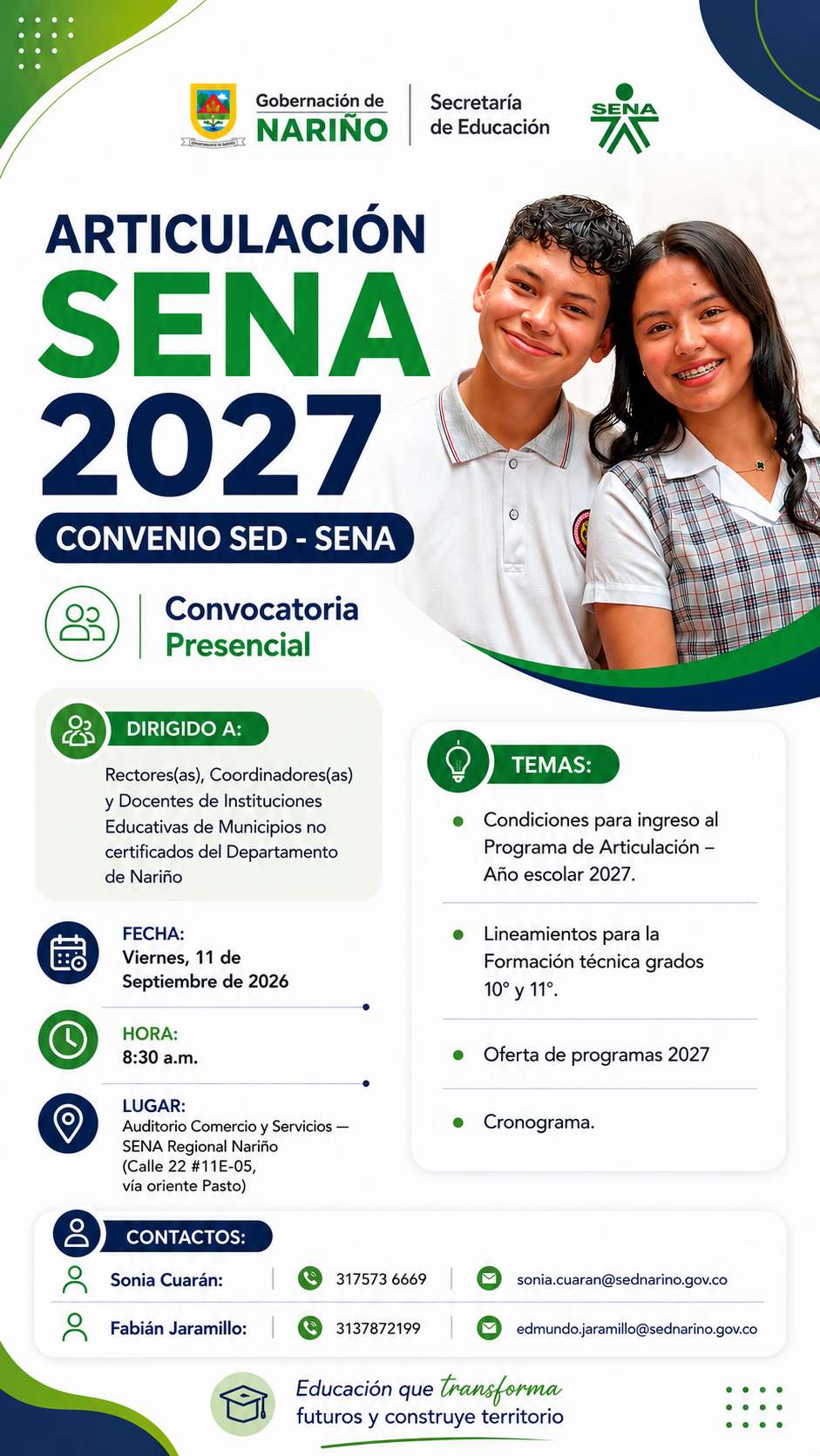 CONVENIO SED – SENA