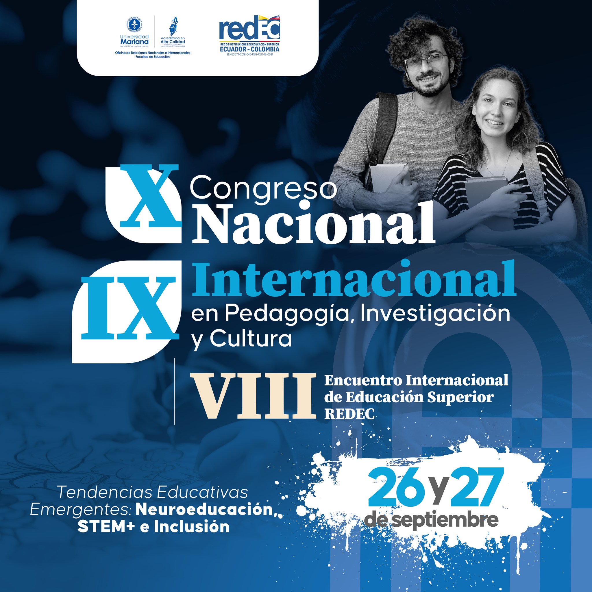X Congreso Nacional y IX Internacional en Pedagogía, Investigación y Cultura!