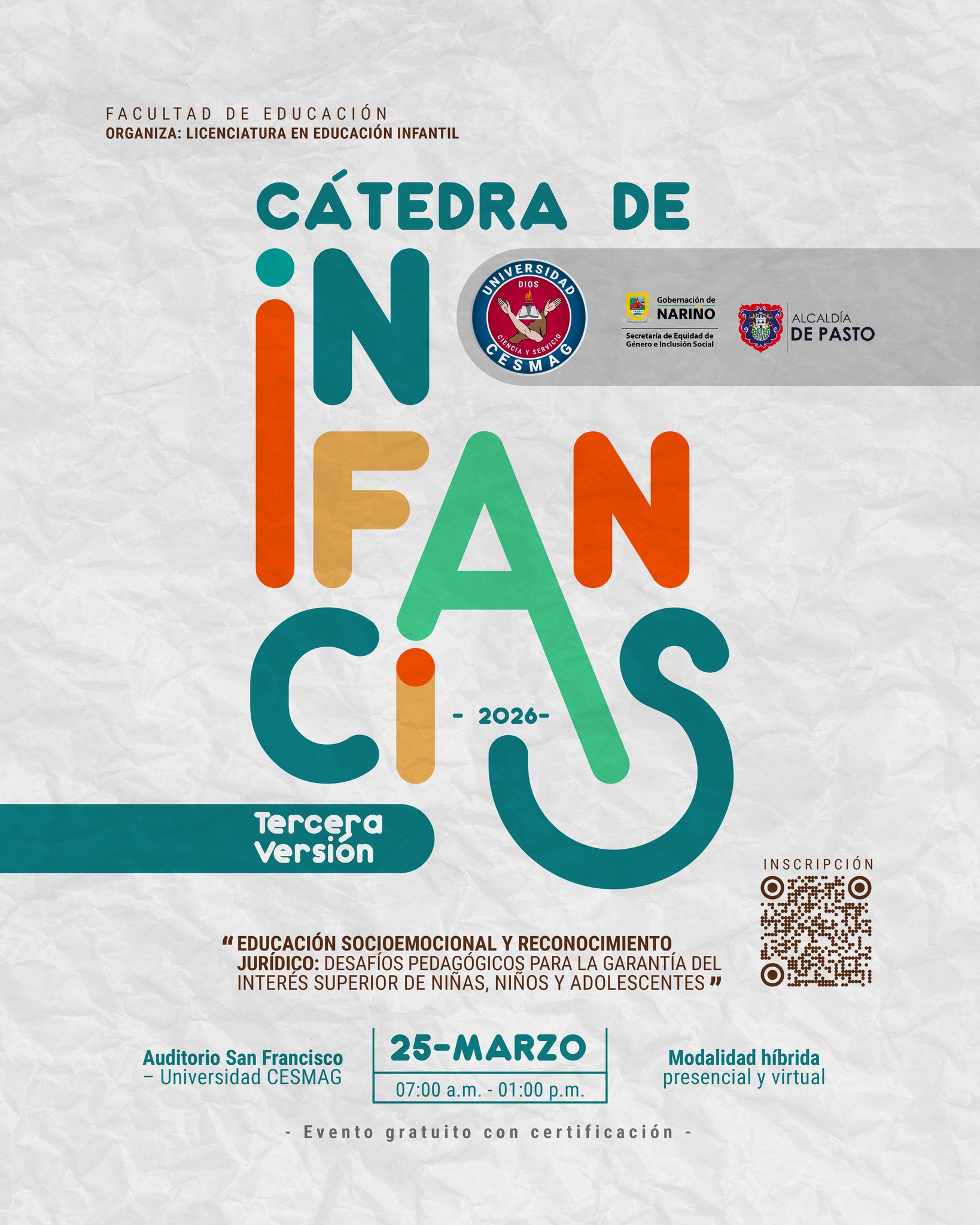 Cátedra de Infancias 2026