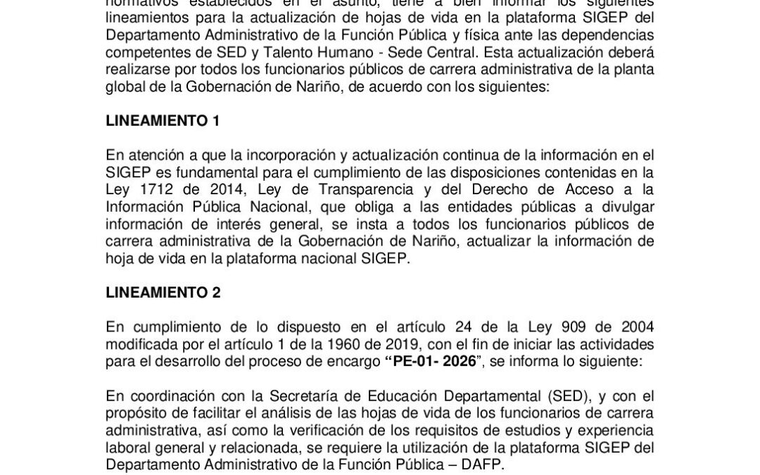 CIRCULAR 10 DE 110226 HV SIGEP -HL