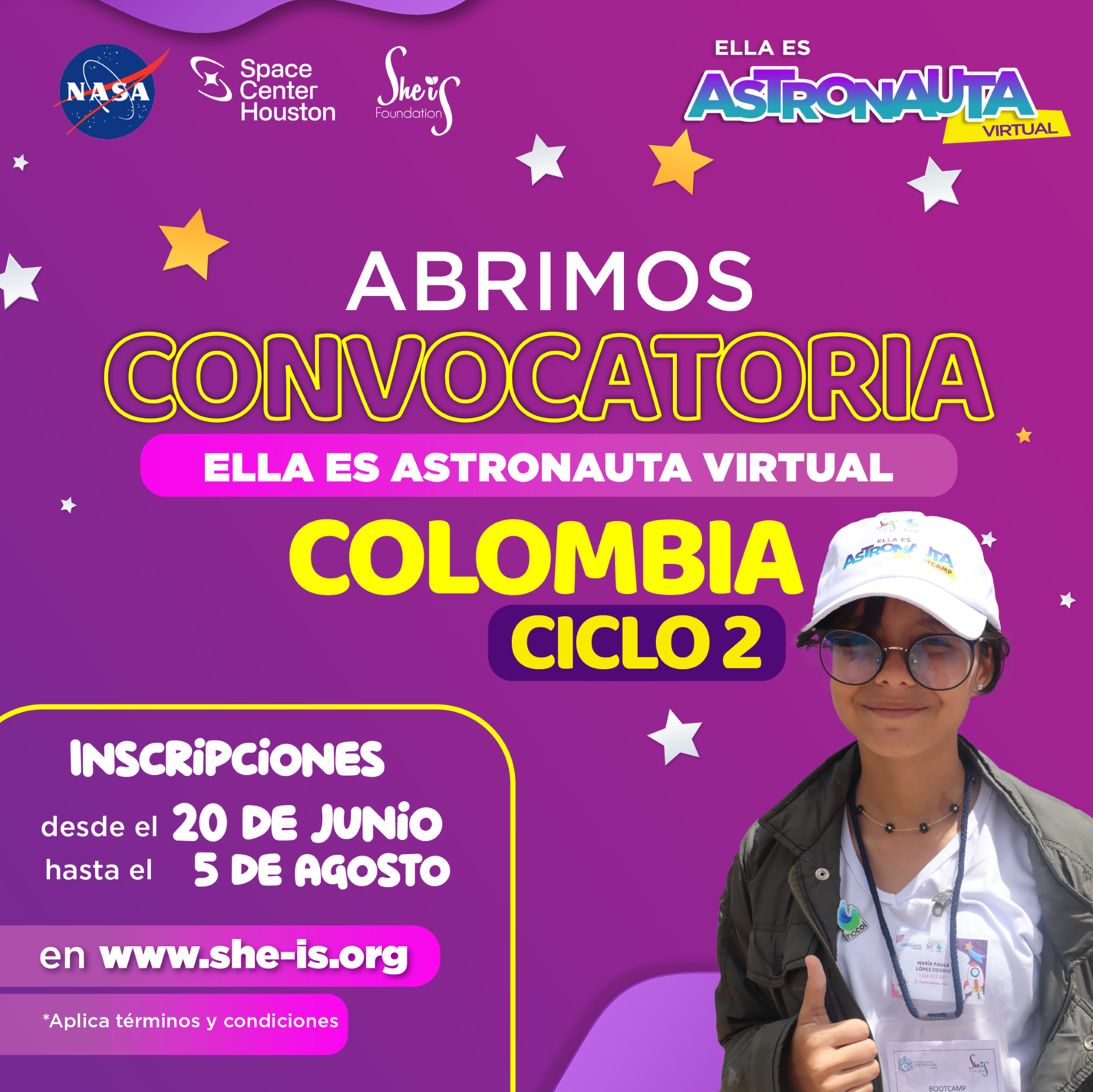 Convocatoria Ella Es Astronauta