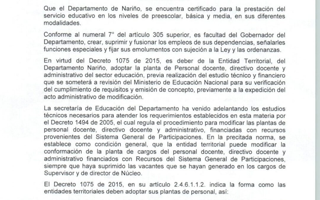 DECRETO 467 DE 2025 – Adopcion de planta de cargos de personal docente (1)