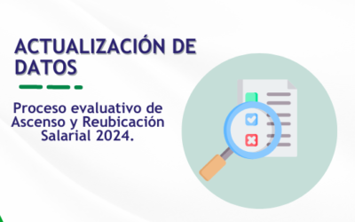 Actualización de Datos proceso «Poder Evaluar»