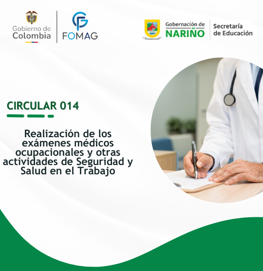 Circular No 14 FOMAG