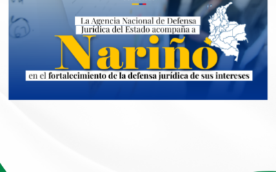 La ANDJE acompaña a Nariño en el fortalecimiento de la defensa jurídica de sus intereses.