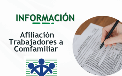 Afiliación Trabajadores a Comfamiliar