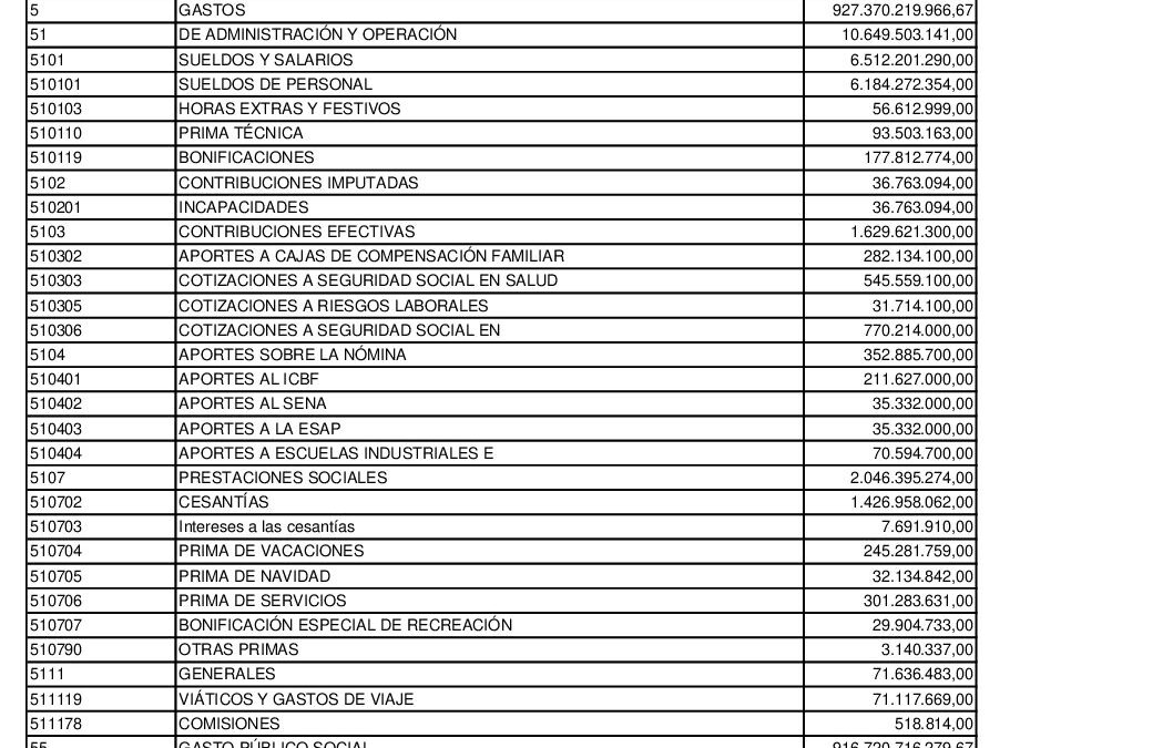 ESTADO DE RESULTADOS NOVIEMBRE 2025