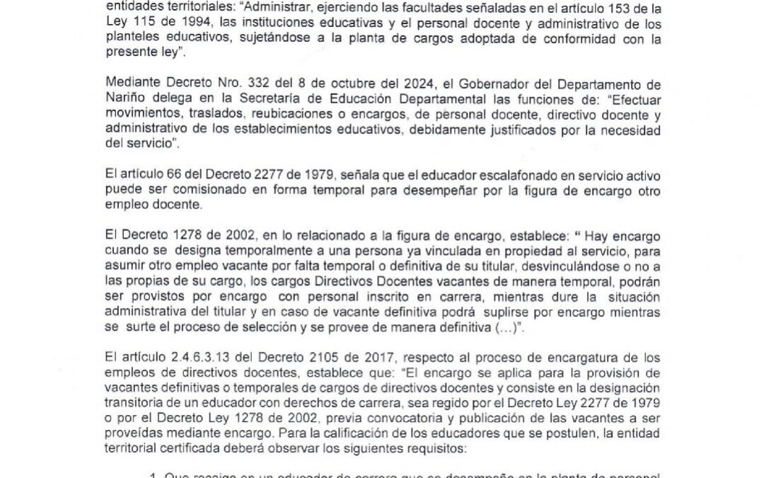 ESTUDIO TECNICO CONVOCATORIA
