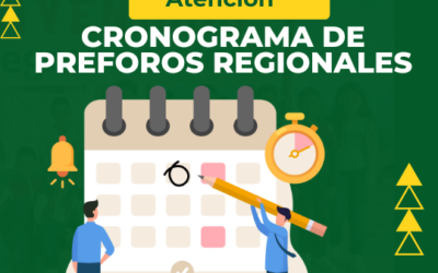 Cronograma Foro Educativo Departamental 2024