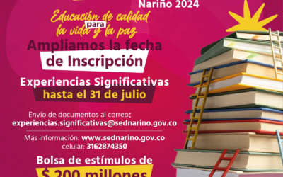 Últimos días de inscripción para el Foro Educativo Departamental 2024.
