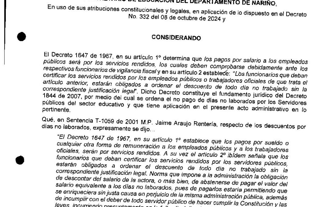 RESOLUCION 1243 09 MAR 2026