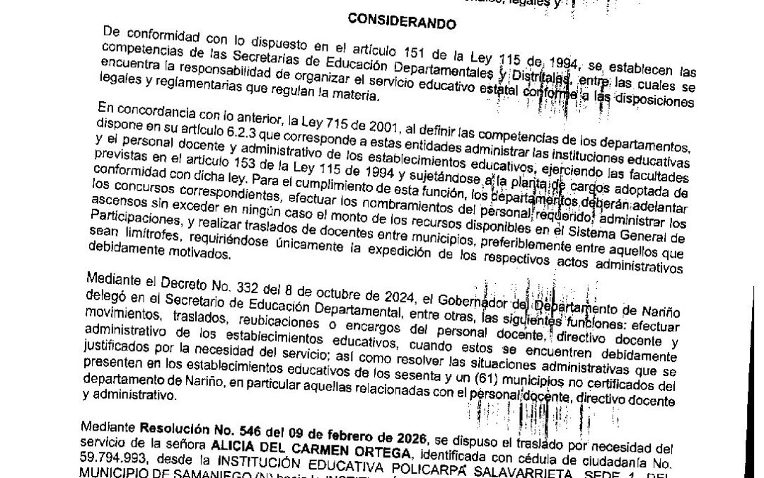 RESOLUCION 1503 19 MAR 2026