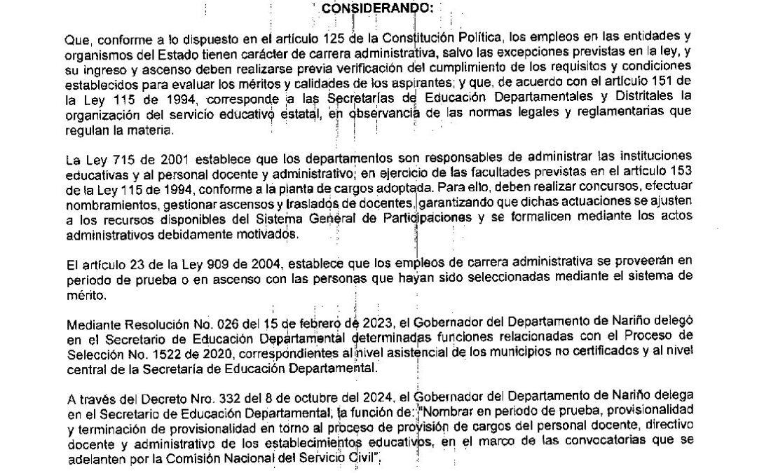 RESOLUCION 1649 08 ABR 2026