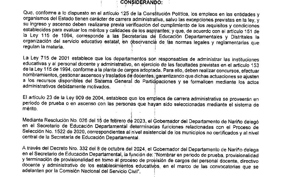 RESOLUCION 1675 08 ABR 2026