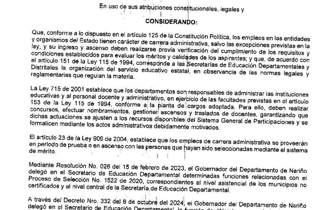 RESOLUCION 1929 16 ABRIL 2026