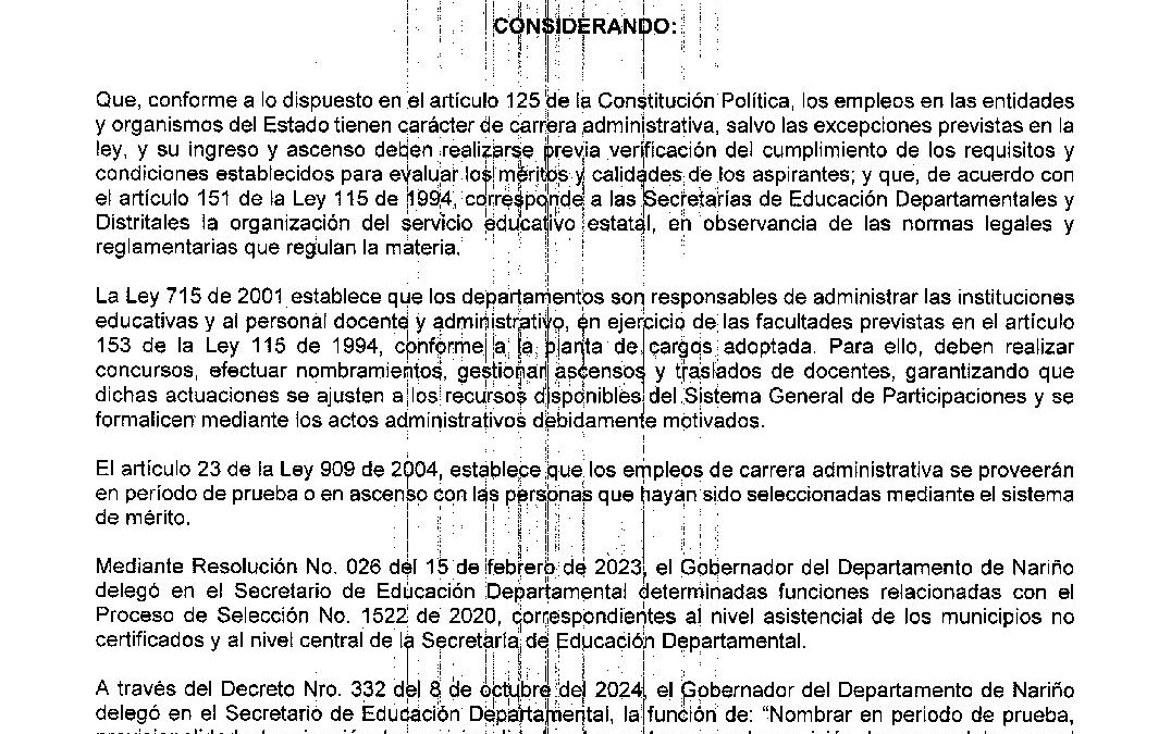 RESOLUCION 2554 08 MY 2026