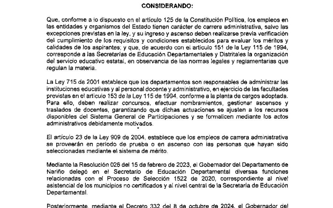 RESOLUCION 256 23 ENE 2026
