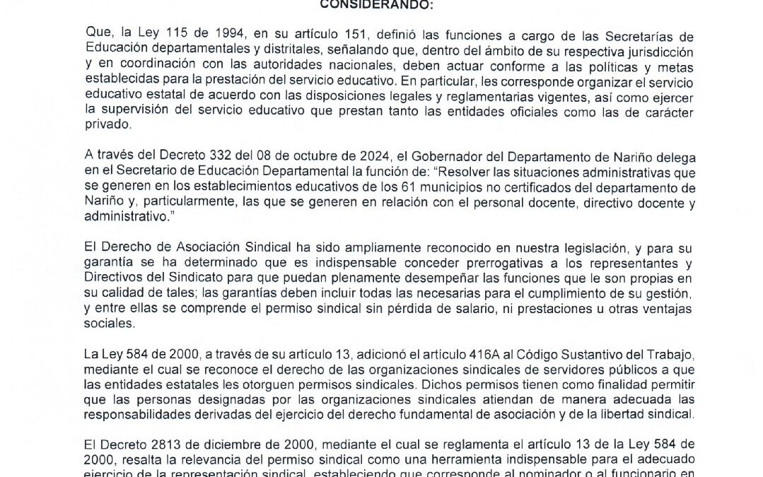 RESOLUCION 463