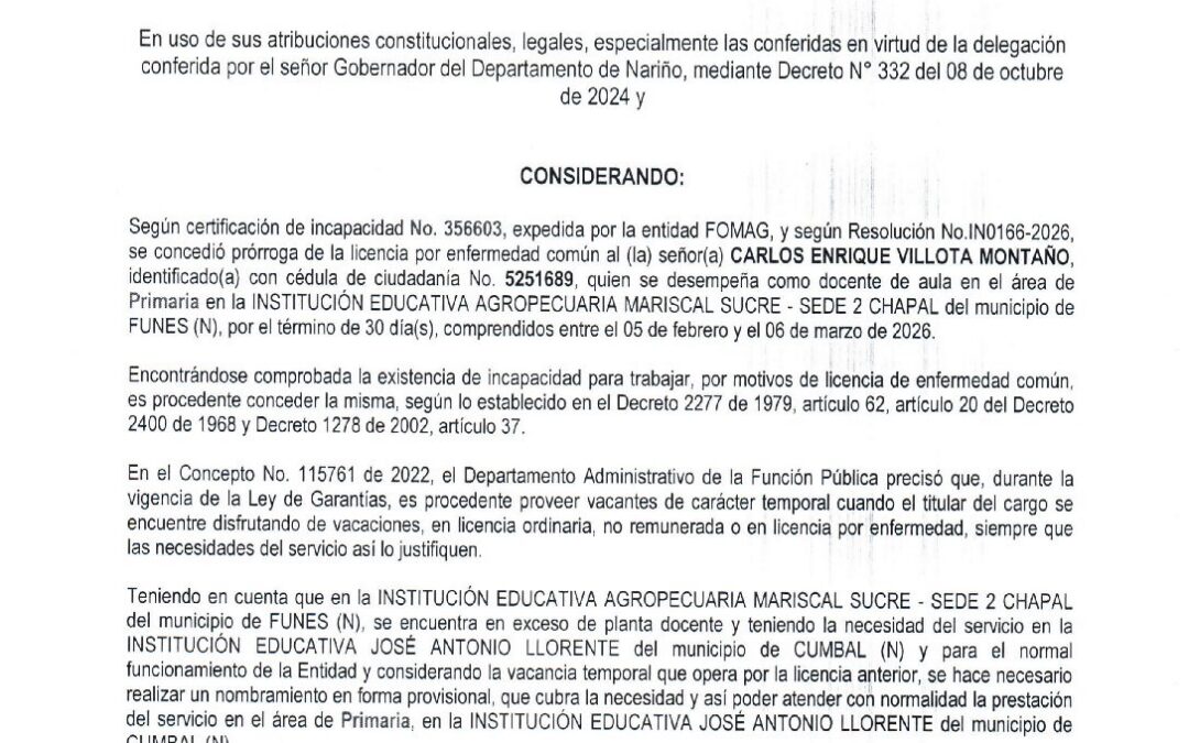 RESOLUCION 488