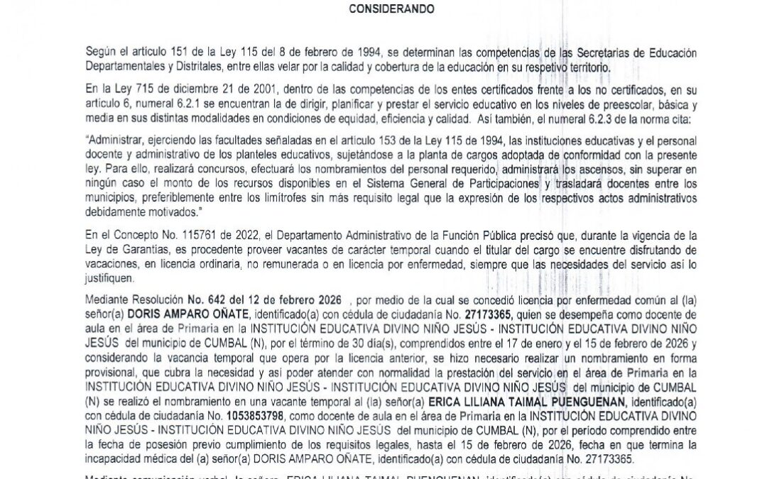 RESOLUCION 896