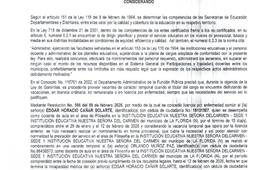RESOLUCION 897