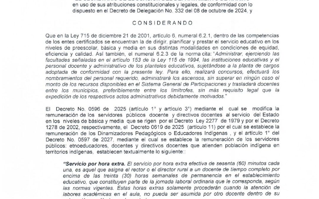 RESOLUCION Nro 311