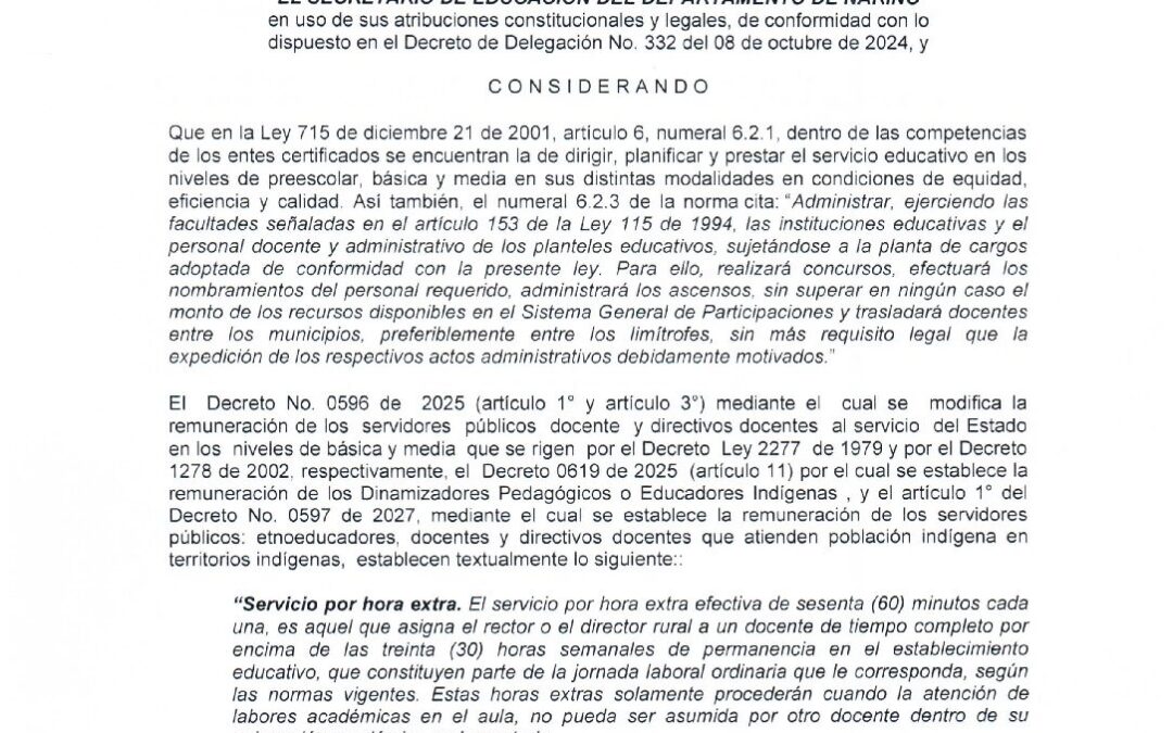 RESOLUCION Nro 312