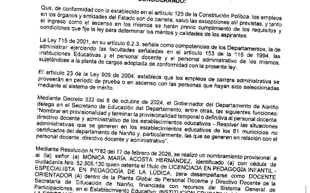 RESOLUUCION 1614 06 ABR 2026