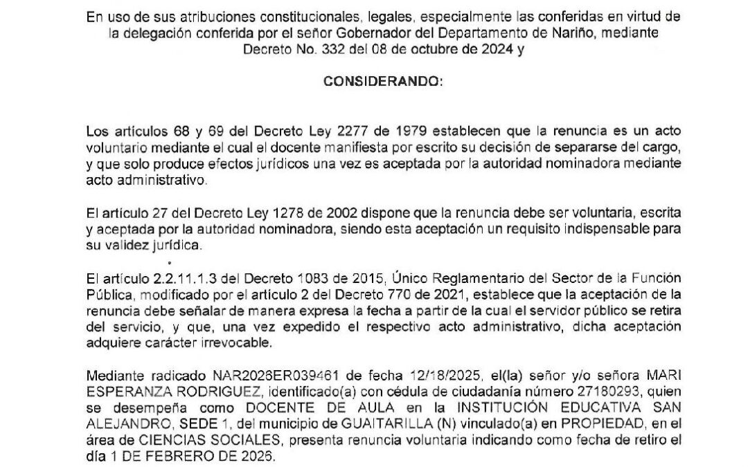 Resolucion No. 373