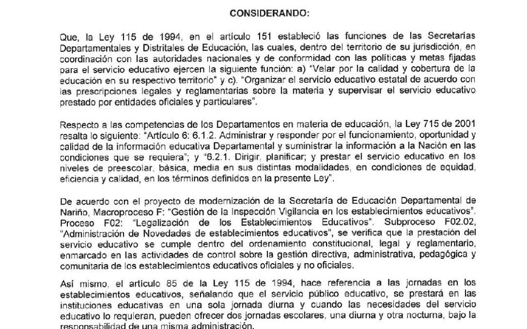 Resolucion No. 375