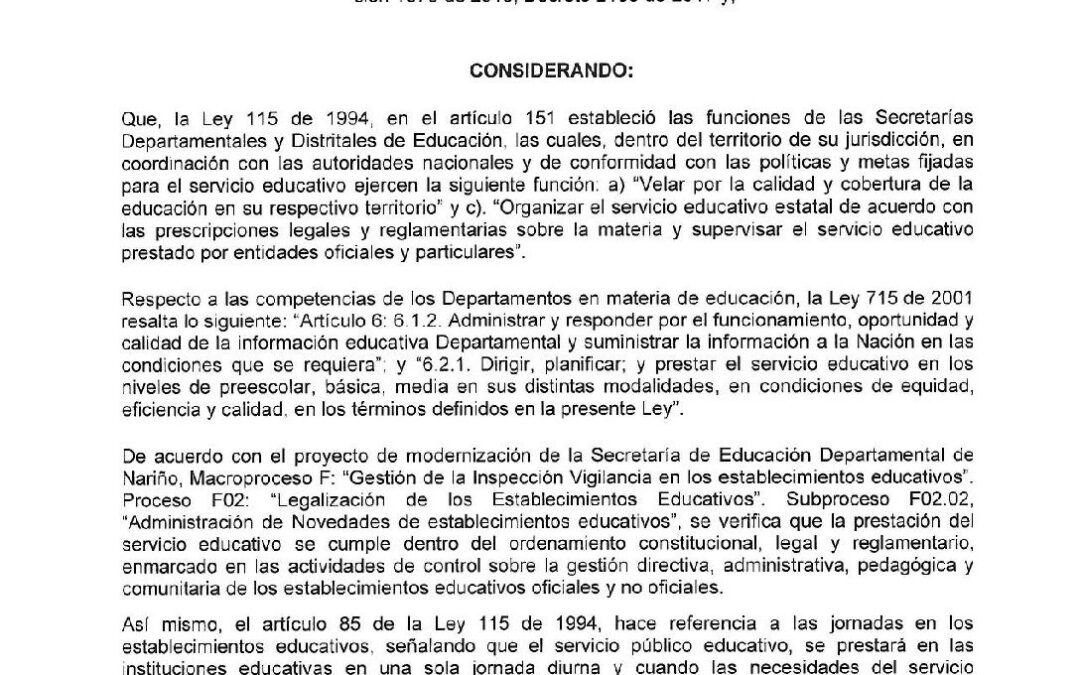 Resolucion No. 376