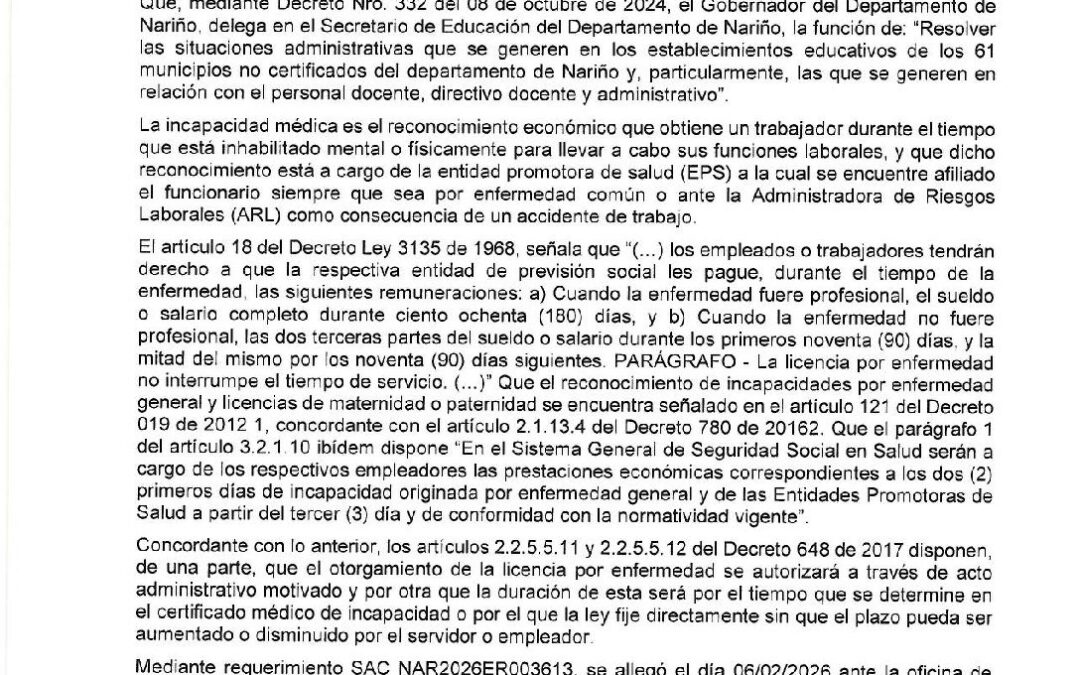 Resolucion No. 603