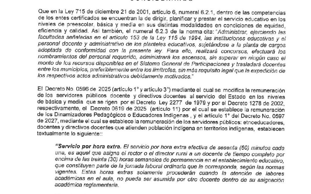 Resolucion No. 958