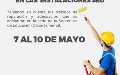 Horario de atención al público en las instalaciones de la SED