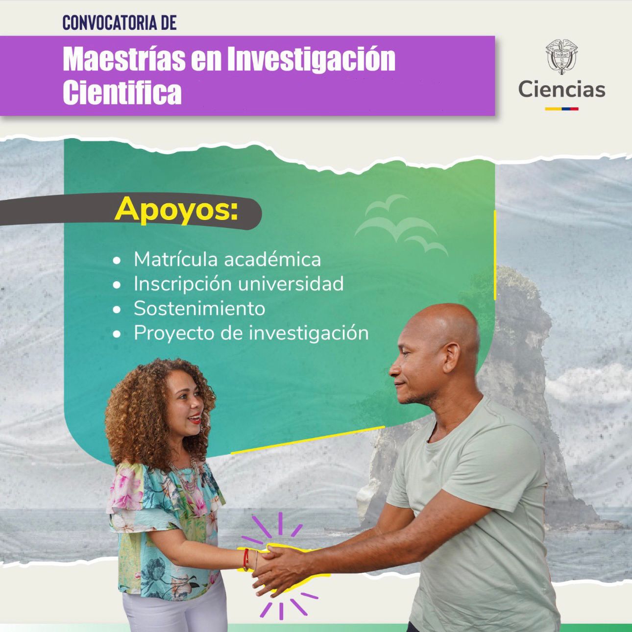 Convocatoria de maestrías en investigación