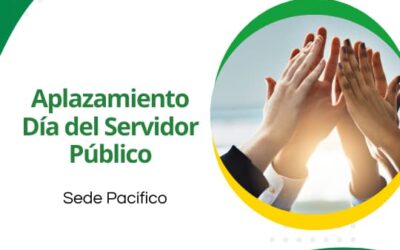 Aplazamiento evento día del servidor público