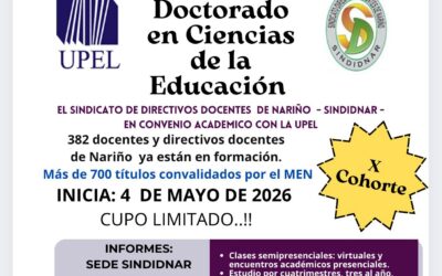 Doctorado en Ciencias de la Educación