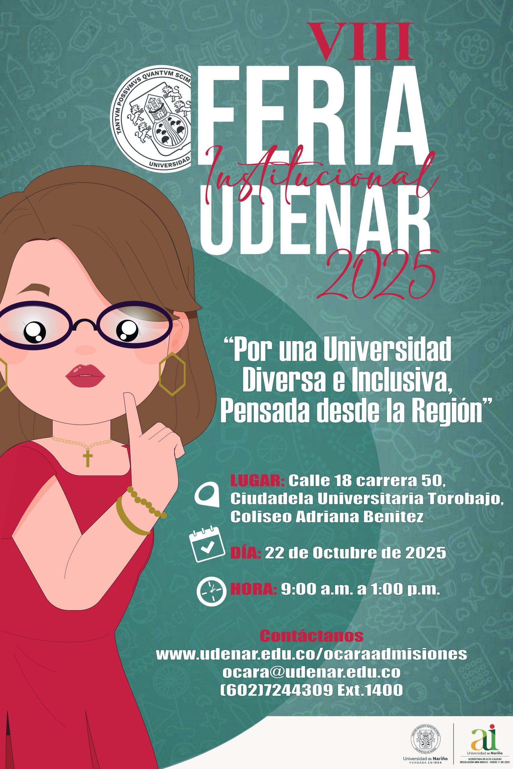 VII feria de programas de la Universidad de Nariño.