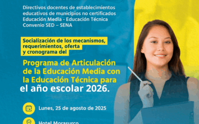 Proceso de Articulación SENA – Año Escolar 2026.