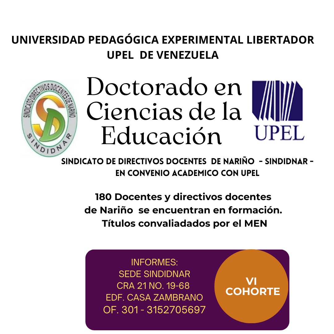 Doctorado en Ciencias de la Educación