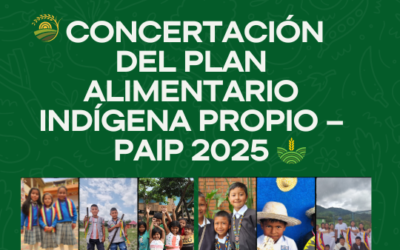 Proceso de concertación del Plan Alimentario Indígena Propio – PAIP vigencia 2025