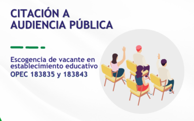 Citación Audiencia Pública OPEC 183835 y 183843