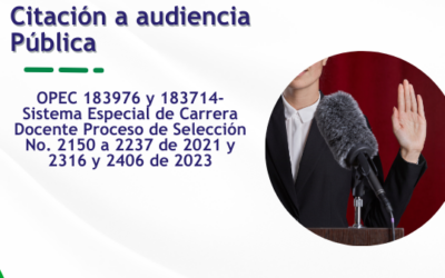 Citación a audiencia
