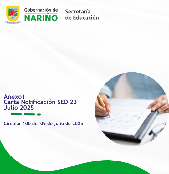 Anexo1_»Carta_Notificacion_SED_23Julio2025″  OLIMPIADAS STEM+ COLOMBIA